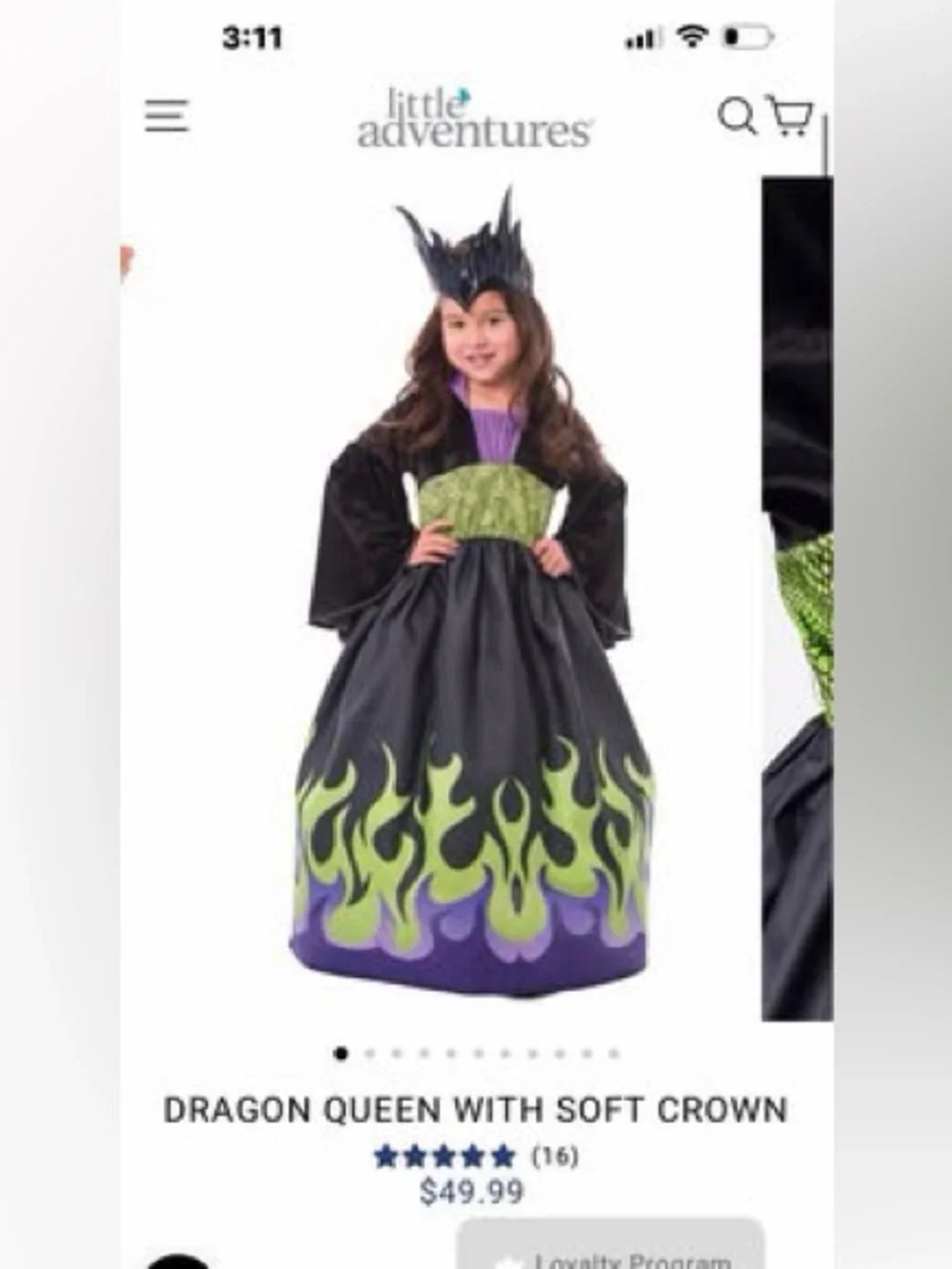 Maleficent dragon queen Halloween costume